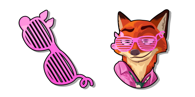 Zootopia 2 Nick Wilde and his Pink Glasses