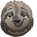 Zootopia Flash Slothmore and Coffee Mug cursor