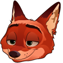 Zootopia Nick Wilde and Tie cursor