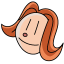 Dog Man Sarah Hatoff and Handbag cursor