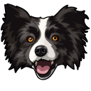 Border Collie Dog cursor