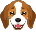 Cute Beagle Puppy cursor
