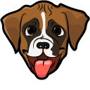 Cute Boxer Puppy cursor