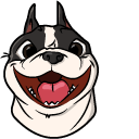 Cute French Bulldog Dog cursor