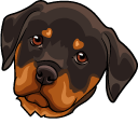 Rottweiler Puppy cursor