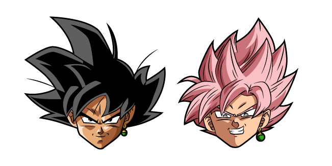 Dragon Ball Goku Black and Super Saiyan Rosé