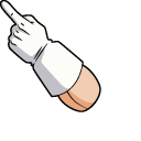 Dragon Ball Vegeta pointer