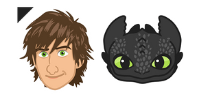 HTTYD Hiccup & Toothless