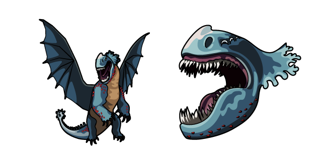 HTTYD Red Death Dragon