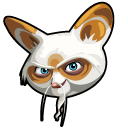 Kung Fu Panda Master Shifu and Staff cursor