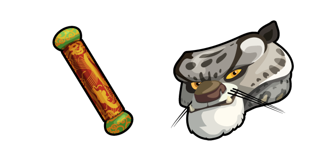 Kung Fu Panda Tai Lung and Dragon Scroll