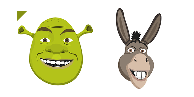 Shrek and Donkey