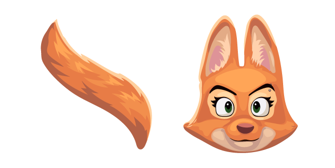 The Bad Guys Diane Foxington and Tail