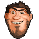 The Croods Grug Crood and an Egg cursor