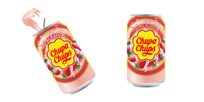 Chupa Chups Sparkling Strawberry