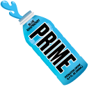 Prime Blue Raspberry Hydration Drink pointer
