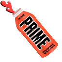 Prime Hydration Energy Drink by Logan Paul and KSI Orange pointer