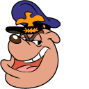 Ducktales Admiral Grimitz and Peaked Cap cursor
