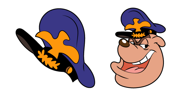 Ducktales Admiral Grimitz and Peaked Cap