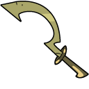 DuckTales Amunet and a Golden Sickle pointer