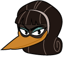 Ducktales Black Heron and Prosthetic Arm cursor