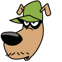 DuckTales Burger Beagle and Cap cursor