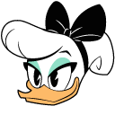 DuckTales Daisy Duck and Handbag cursor