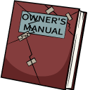 DuckTales Della Duck and Owners Manual pointer