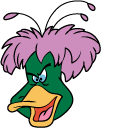 Ducktales Dr. Reginald Bushroot and Beetroot cursor