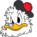 DuckTales Flintheart Glomgold and Cane cursor