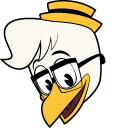 DuckTales Gyro Gearloose and Lil Bulb cursor