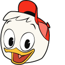 DuckTales Huey Duck and Junior Woodchuck Guidebook cursor