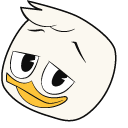 DuckTales Louie Duck and Phone cursor