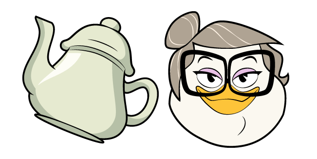 DuckTales Mrs. Beakley and Teapot