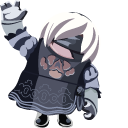 Fall Guys 2B Costume pointer