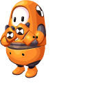Fall Guys Crash Test Dummy Costume cursor