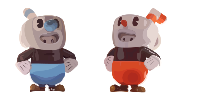 Fall Guys Cuphead Costume