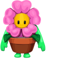 Fall Guys Flower Pot Costume cursor