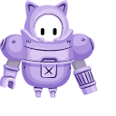 Fall Guys Gato Roboto Costume cursor