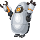 Fall Guys P-Body Costume pointer