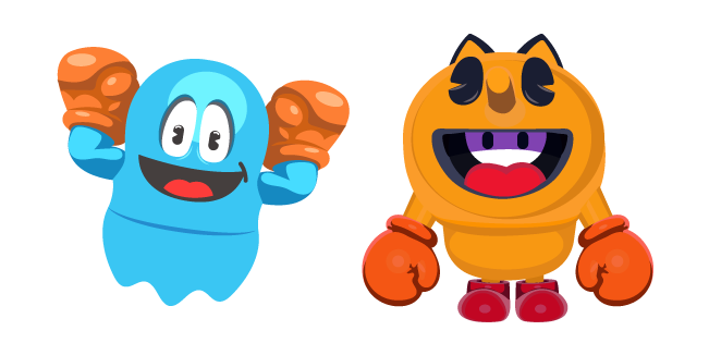 Fall Guys Pac-Man and Inky Costume