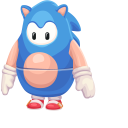 Fall Guys Sonic Costume cursor