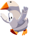Fall Guys The Goose Costume pointer