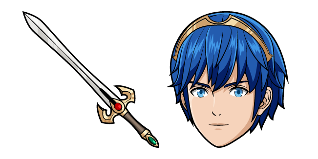 Fire Emblem Marth and Sword