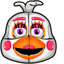 Five Nights at Freddy's Funtime Chica cursor
