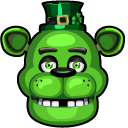 Five Nights at Freddy's Shamrock Freddy cursor