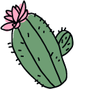 Hand-Drawn Cactus pointer