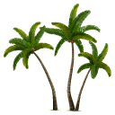 Tropical Palm Trees cursor