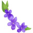 Viola Flower cursor