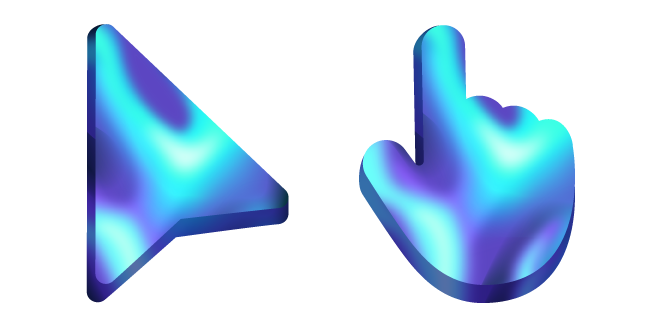 Blue and Purple Fluid Lights